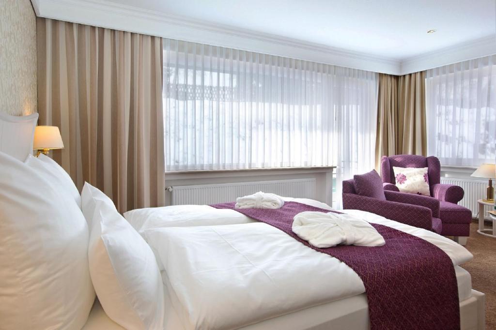 Hotel Garni Fuerst Von Waldeck 빌링겐 객실 사진